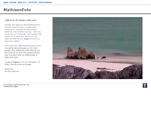 Tablet Screenshot of mathisenfoto.com